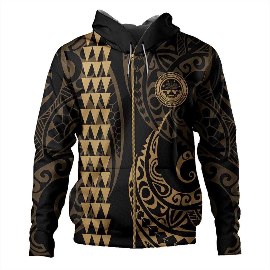 Federated States Of Micronesia Hoodie Kakau Style Ver.1