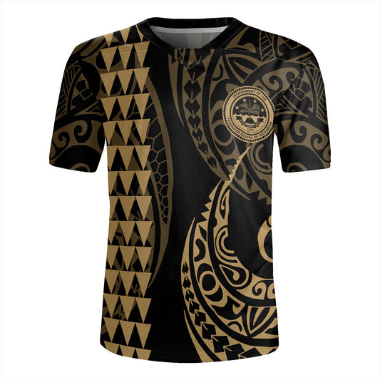 Federated States Of Micronesia Rugby Jersey Kakau Style Ver.1