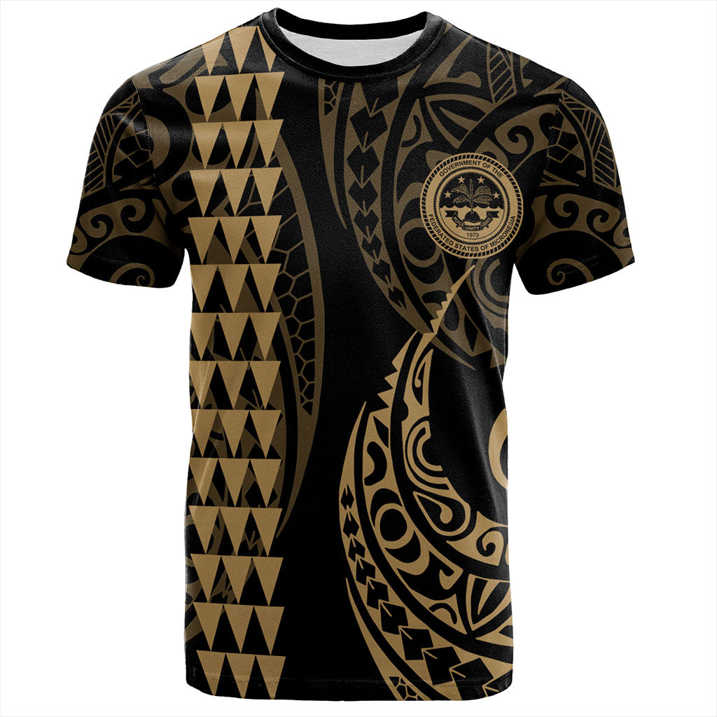 Federated States Of Micronesia T-Shirt Kakau Style Ver.1