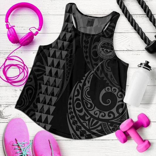 Federated States Of Micronesia Women Tank Kakau Style