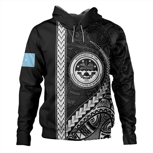 Federated States Of Micronesia Hoodie Tribal Micronesian Coat Of Arms