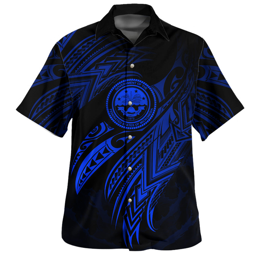 Federated States Of Micronesia Custom Personalised Hawaiian Shirt Legend Color Version