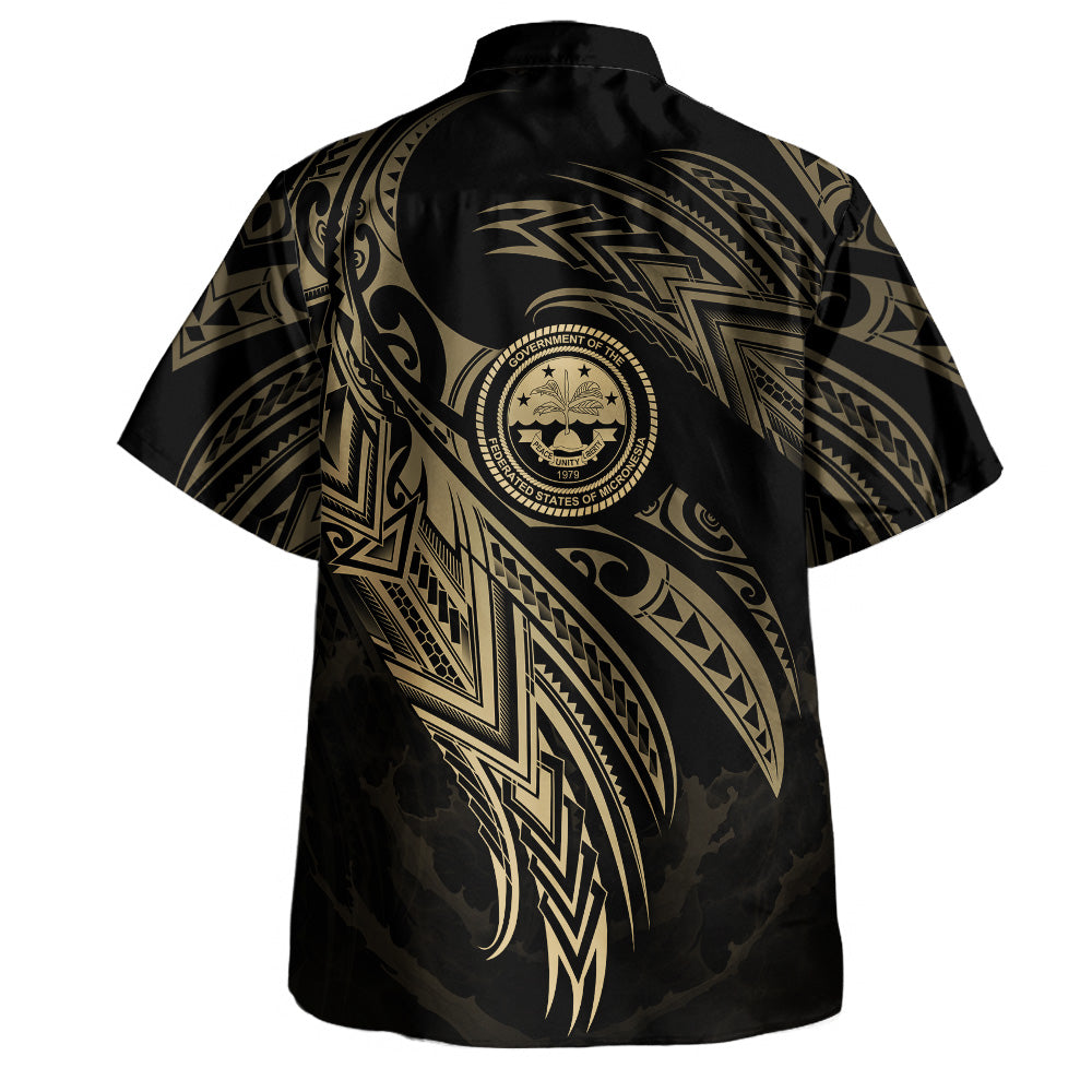 Federated States Of Micronesia Custom Personalised Hawaiian Shirt Legend Color Version
