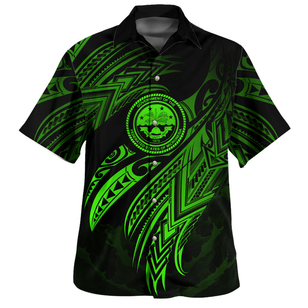 Federated States Of Micronesia Custom Personalised Hawaiian Shirt Legend Color Version