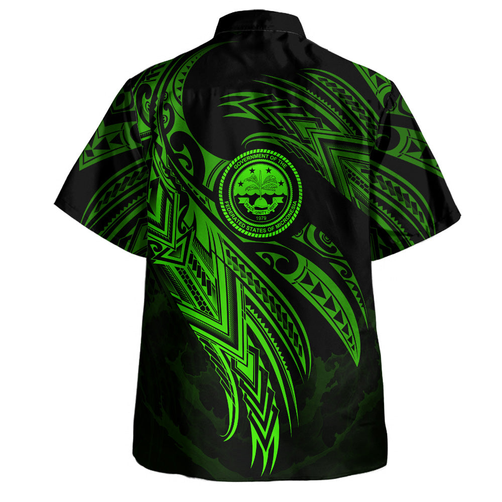 Federated States Of Micronesia Custom Personalised Hawaiian Shirt Legend Color Version