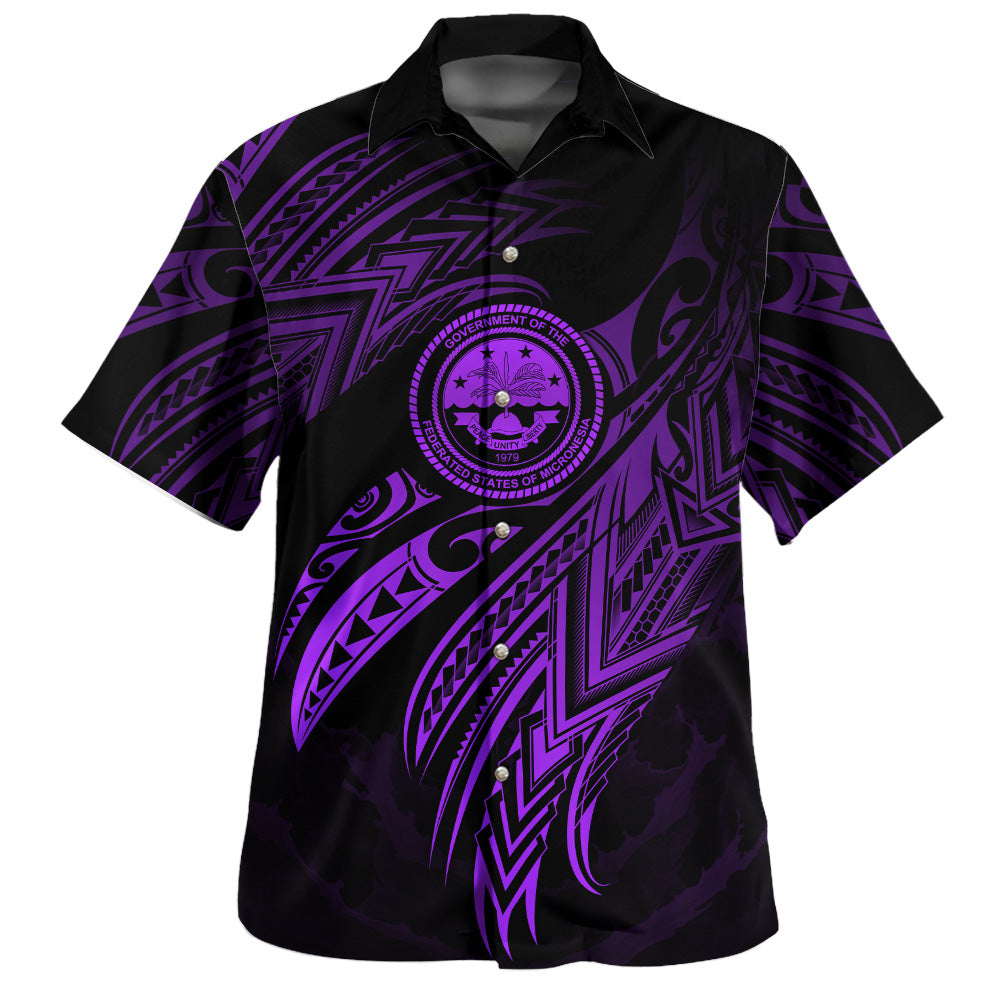 Federated States Of Micronesia Custom Personalised Hawaiian Shirt Legend Color Version