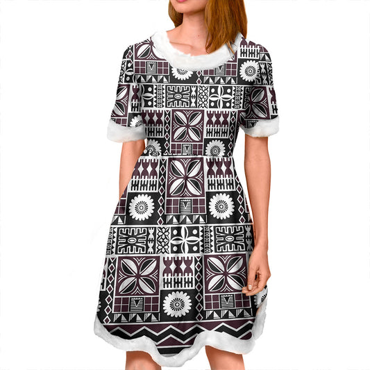 Fiji Women and Kid Christmas Dress Bula Fashion Style