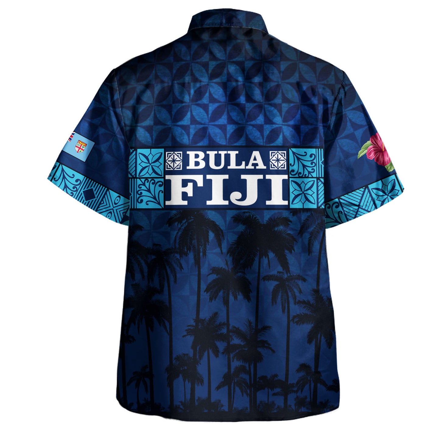 Vanuatu Hawaiian Shirt - Custom Proud Vanuatu Tribal Pattern Mix Flag