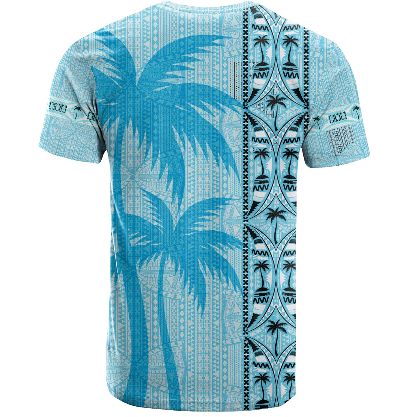 Fiji T-Shirt Bula Vinaka Tapa Palms Designs