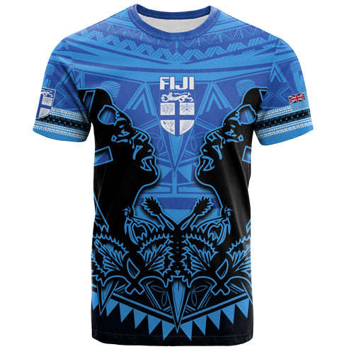 Fiji T-Shirt Fiji Bati Masi Tapa Style