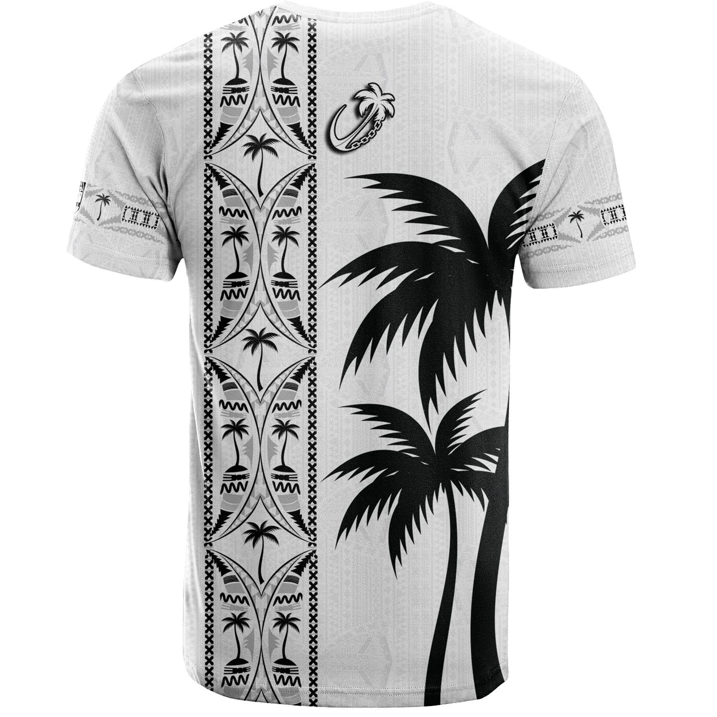 Fiji T-Shirt Fiji Rugby Tapa Palms Tree Designs
