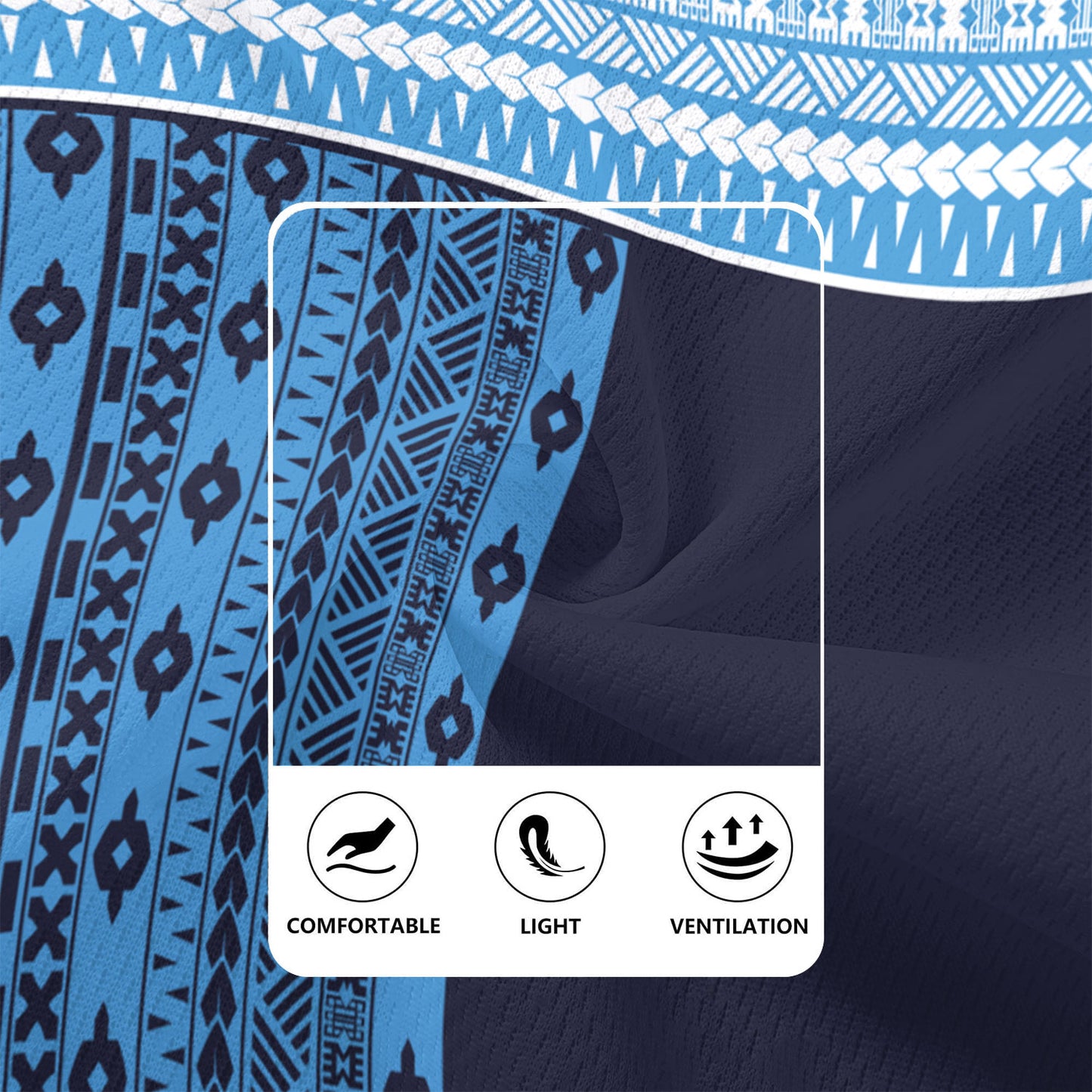 Fiji Rugby Jersey Fijian Makare And Tapa Design