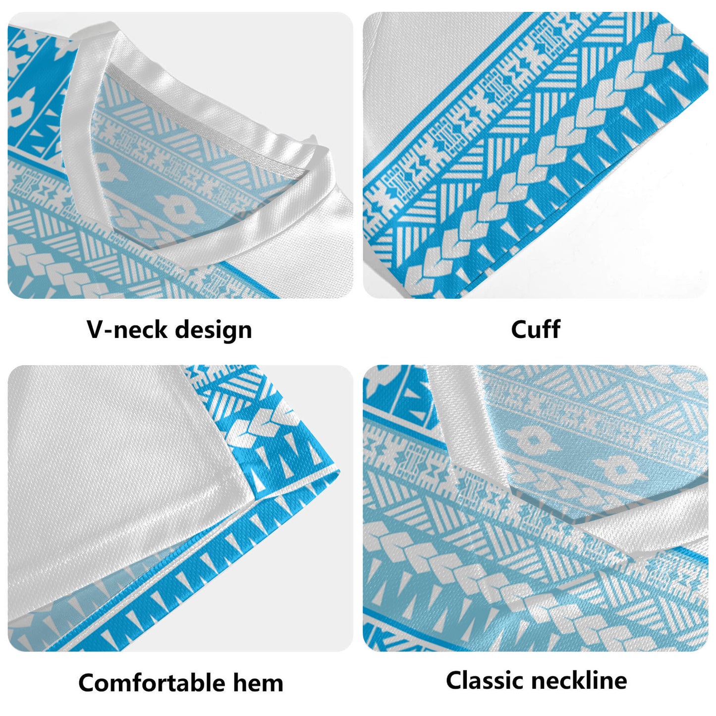 Fiji Rugby Jersey Fijian Makare And Tapa Design