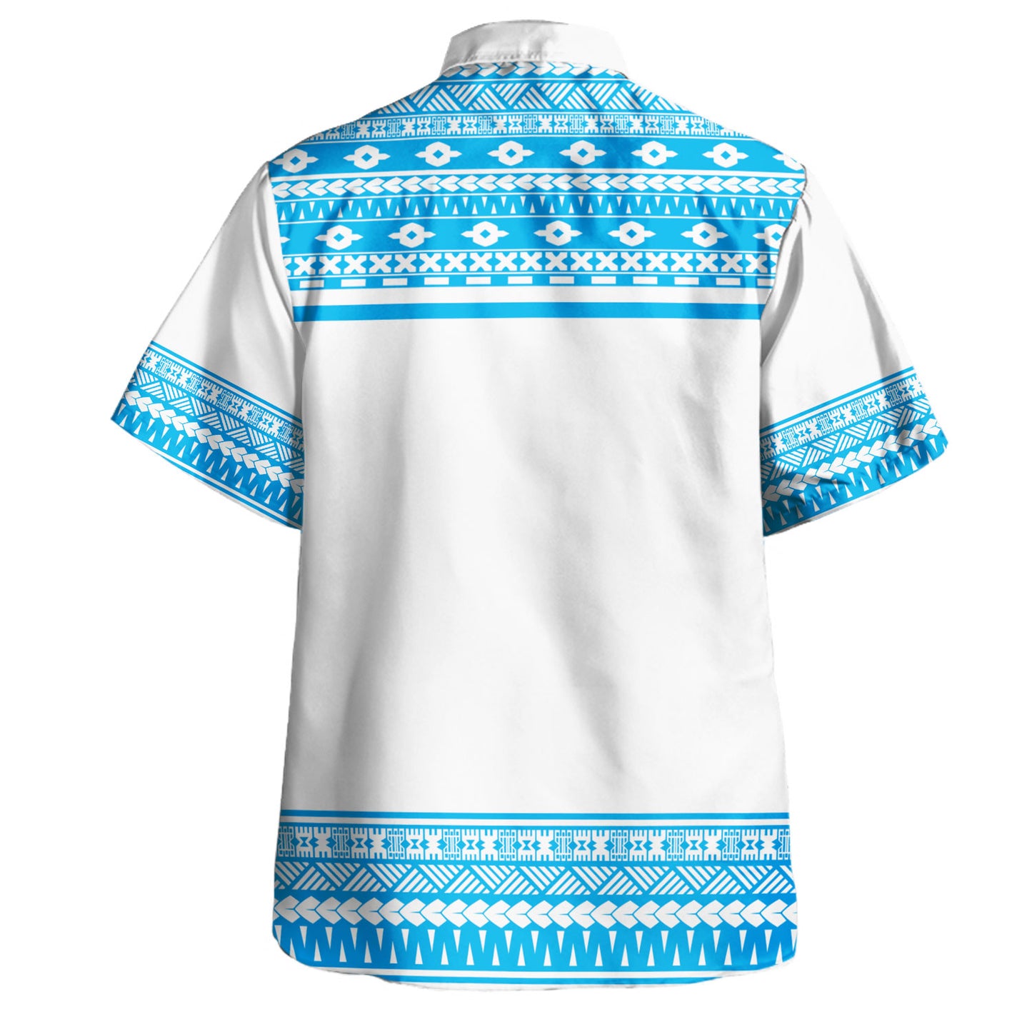 Fiji Hawaiian Shirt Fijian Makare And Tapa Design