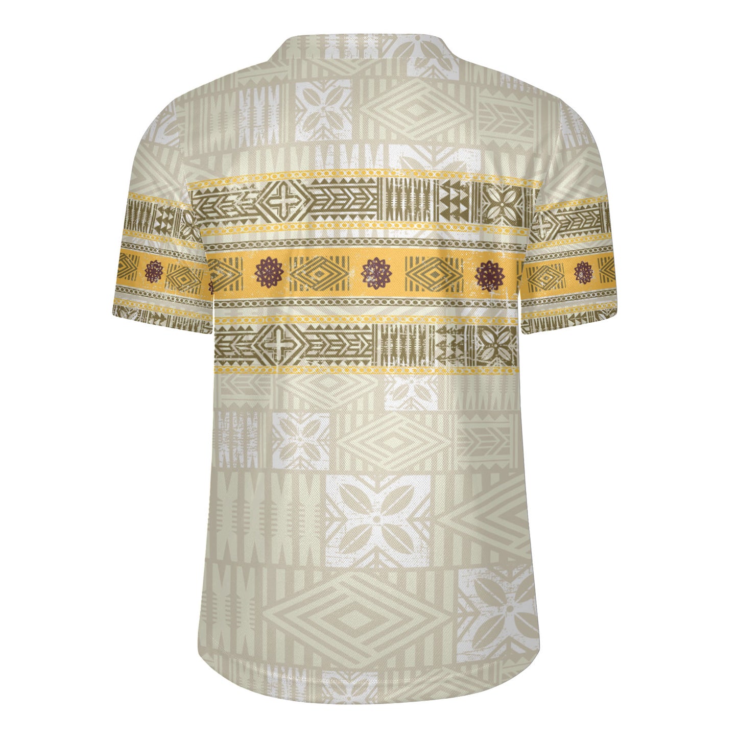 Fiji Rugby Jersey Fijian Masi Tapa Design