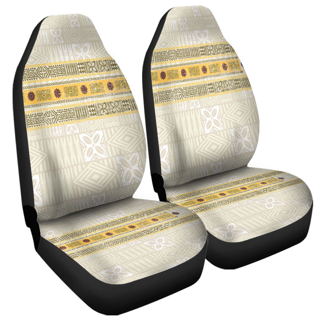 Fiji Car Seat Covers Fijian Masi Tapa Design
