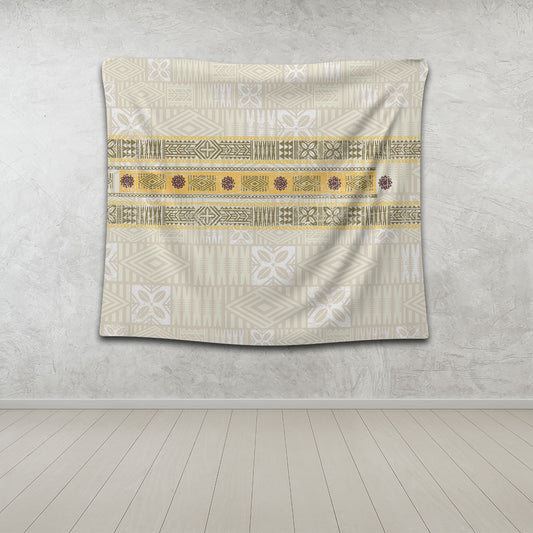 Fiji Tapestry Fijian Masi Tapa Design