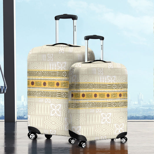 Fiji Luggage Cover Fijian Masi Tapa Design