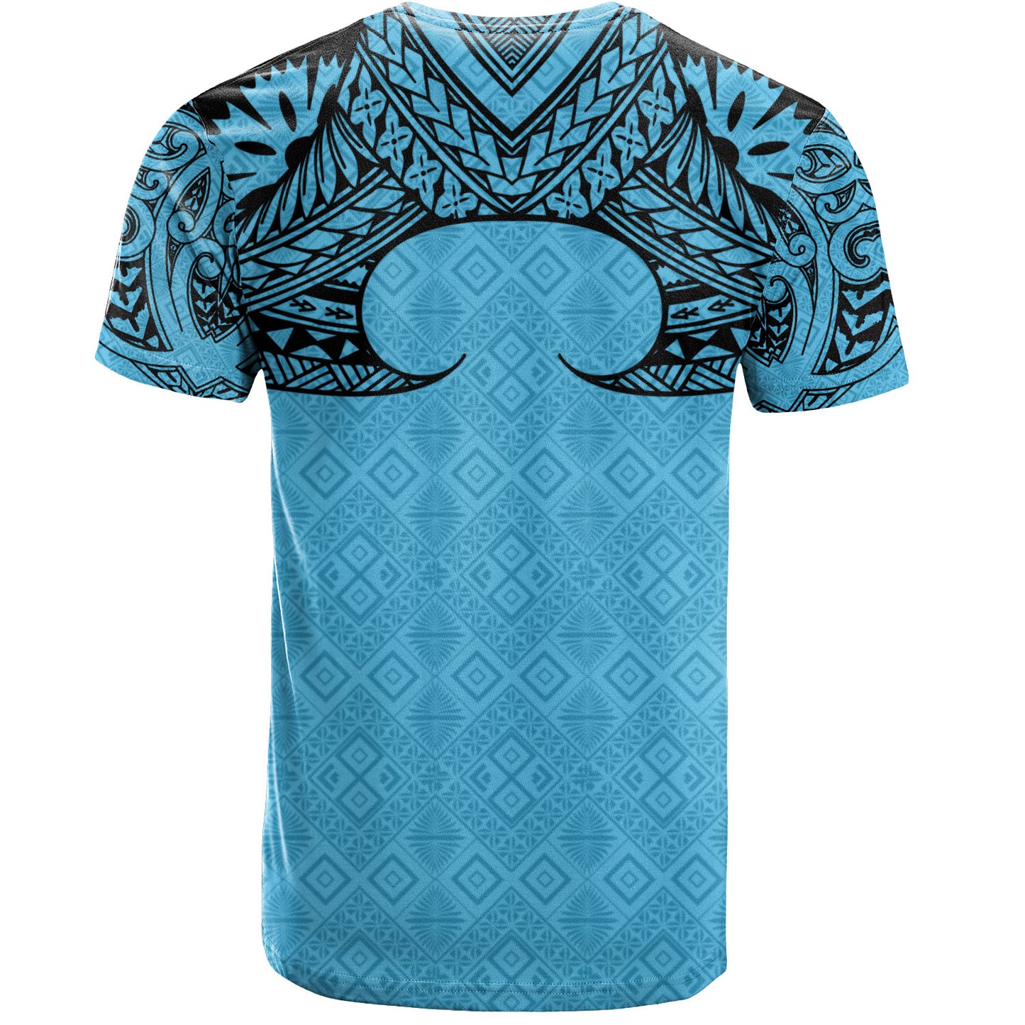 Fiji T-Shirt Fijian Masi Pacific Tribal Designs