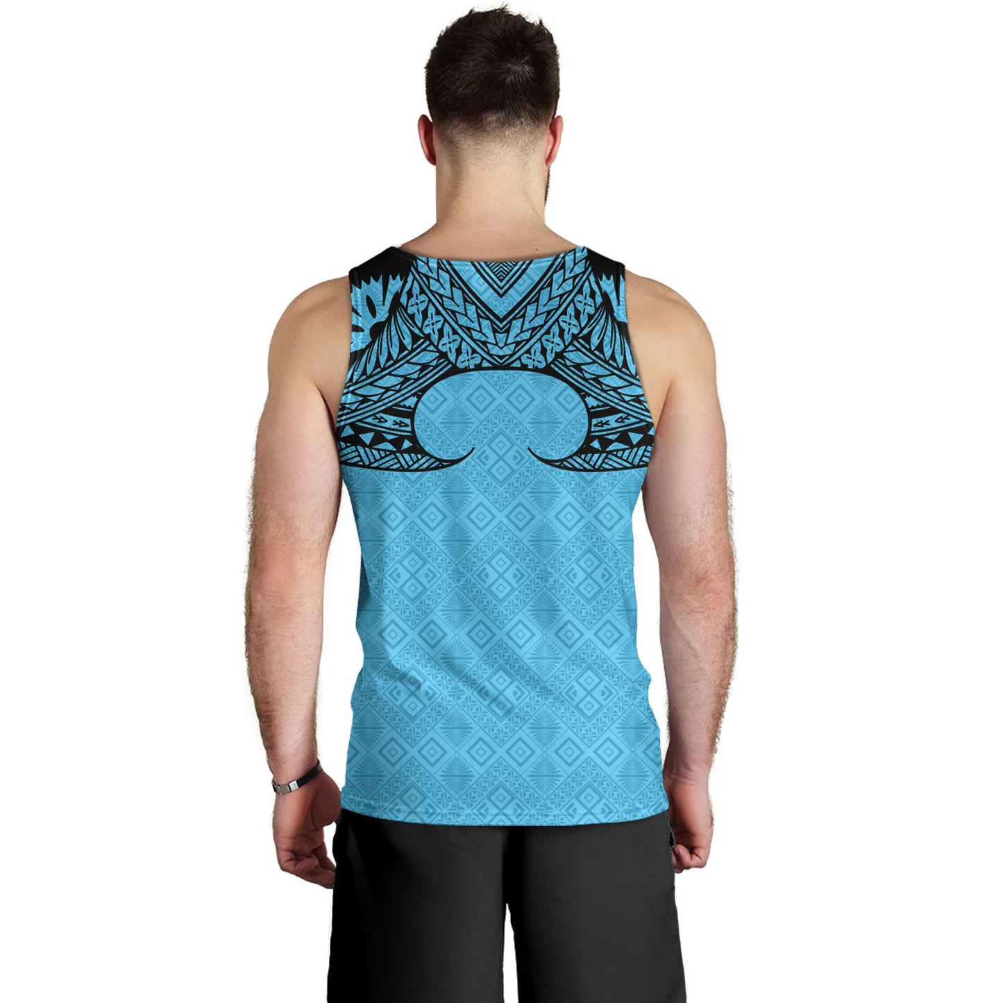 Fiji Tank Top Fijian Masi Pacific Tribal Designs