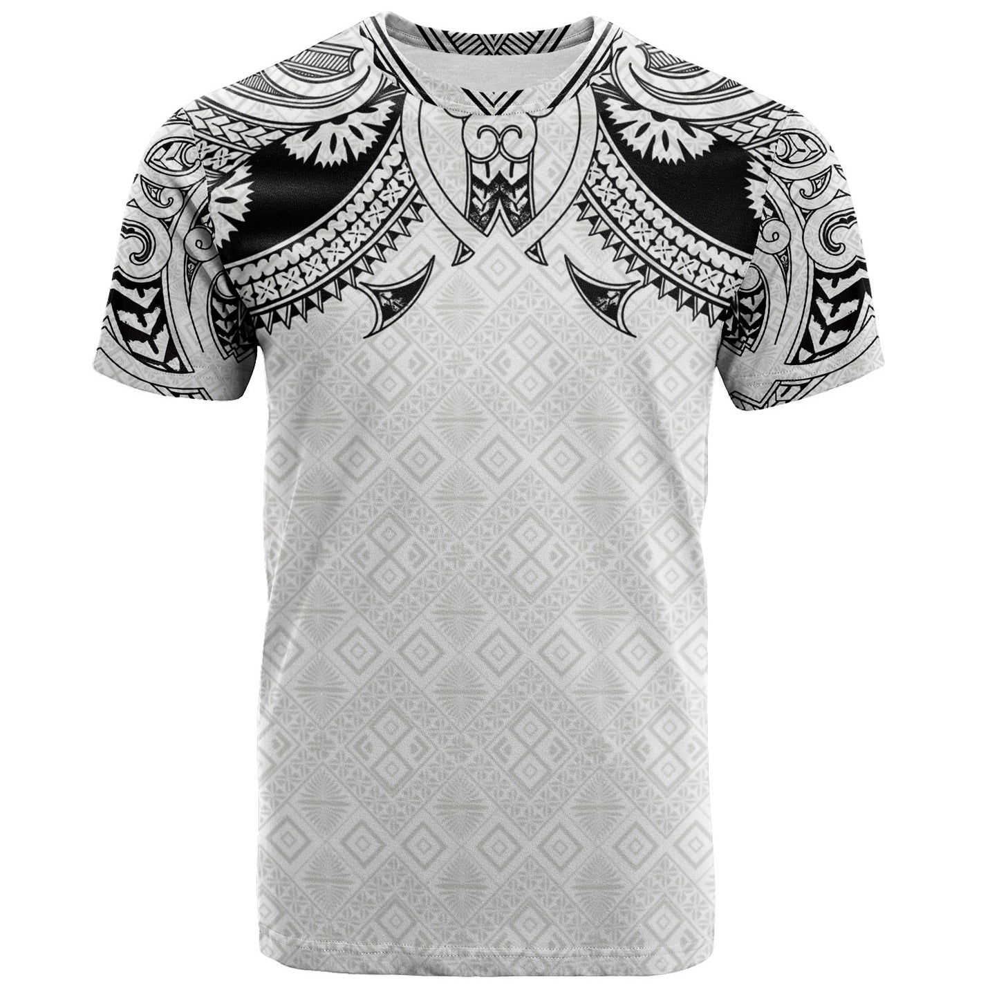 Fiji T-Shirt Fijian Masi Pacific Tribal Designs