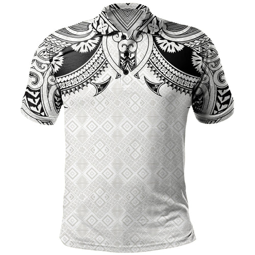 Fiji Polo Shirt Fijian Masi Pacific Tribal Designs