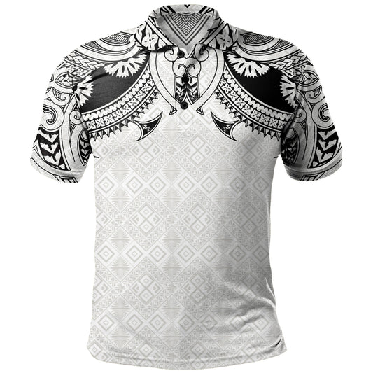 Fiji Polo Shirt Fijian Masi Pacific Tribal Designs