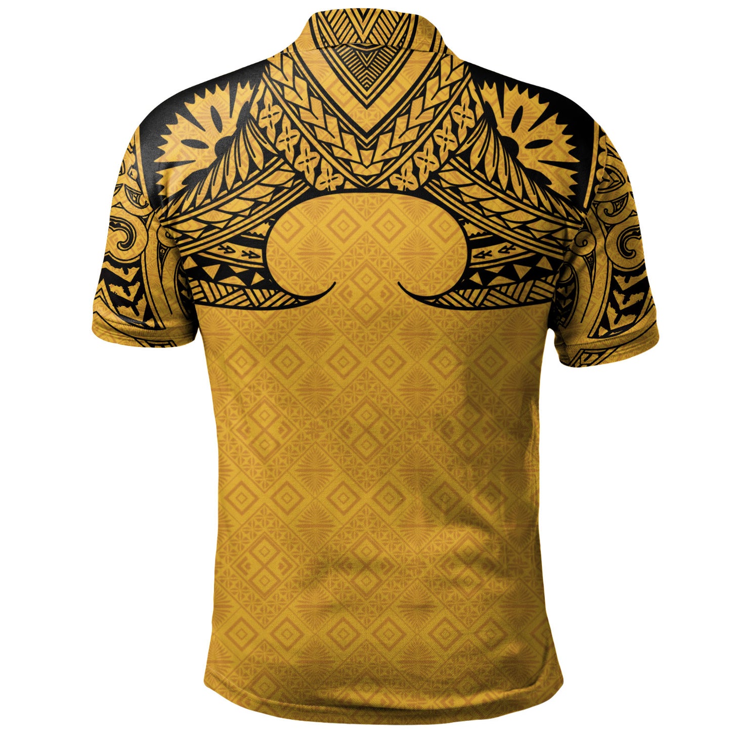 Fiji Polo Shirt Fijian Masi Pacific Tribal Designs