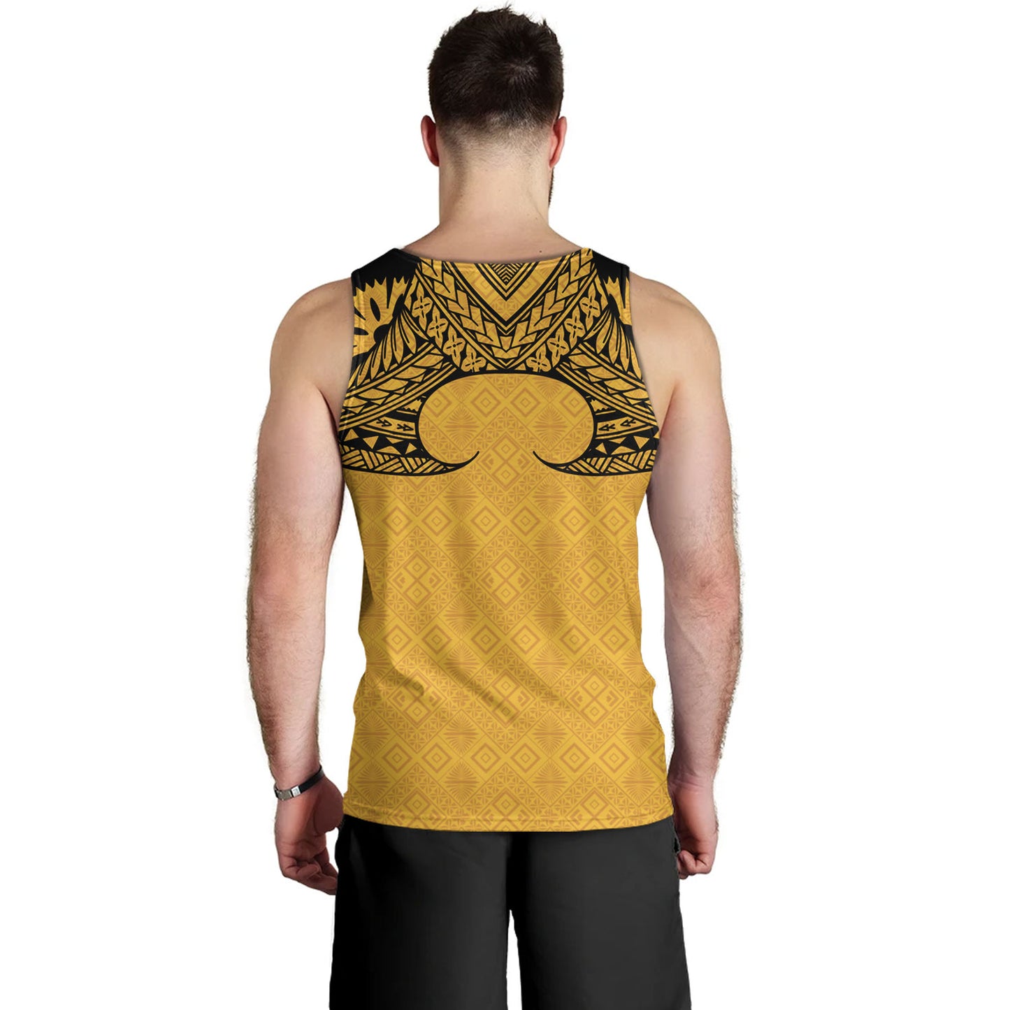 Fiji Tank Top Fijian Masi Pacific Tribal Designs
