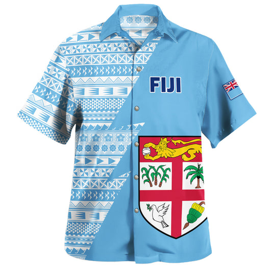 Fiji Custom Personalised Hawaiian Shirt Flash Style