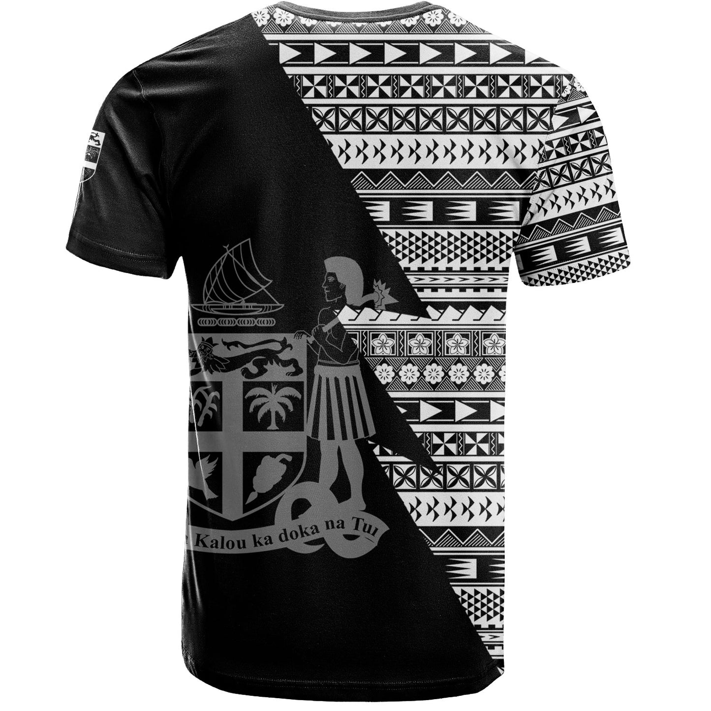 Fiji Custom Personalised T-Shirt Flash Style