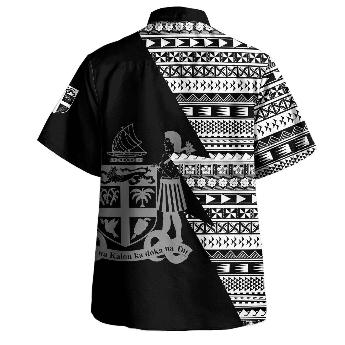 Fiji Custom Personalised Hawaiian Shirt Flash Style