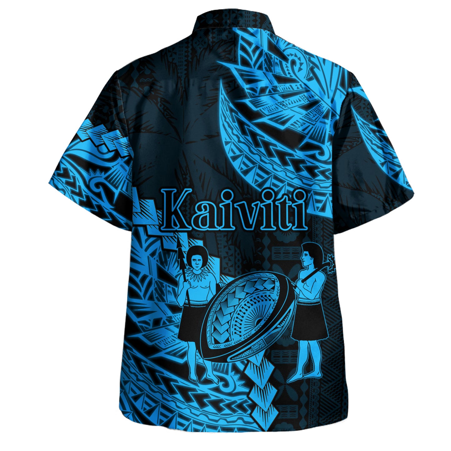Fiji Hawaiian Shirt Kaiviti Fiji Rugby Palm Tree