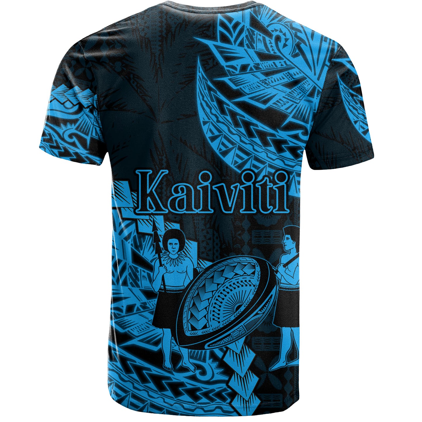 Fiji T-Shirt Kaiviti Fiji Rugby Palm Tree