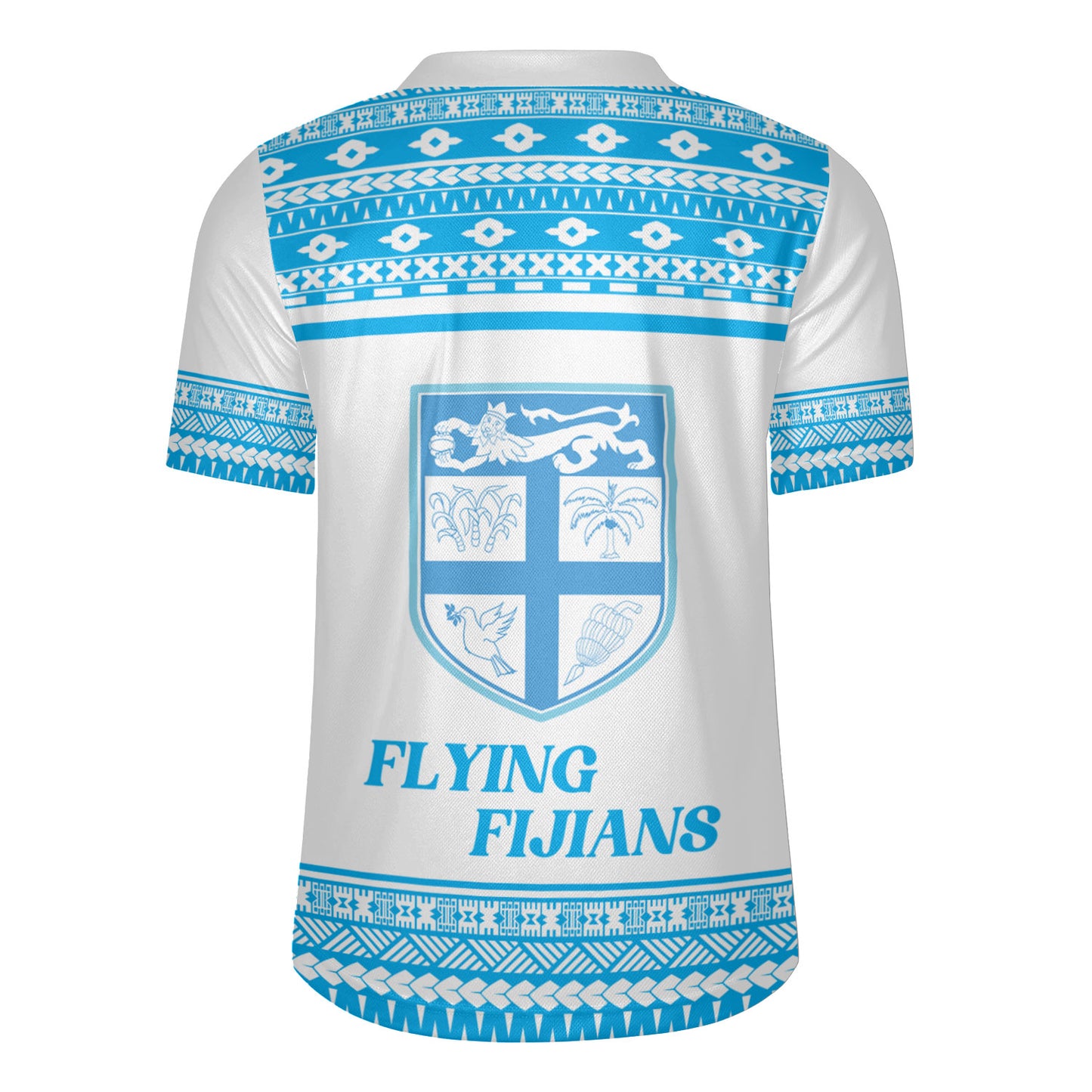 Fiji Rugby Jersey Custom Rugby Flying Fijian Makare And Tapa Design