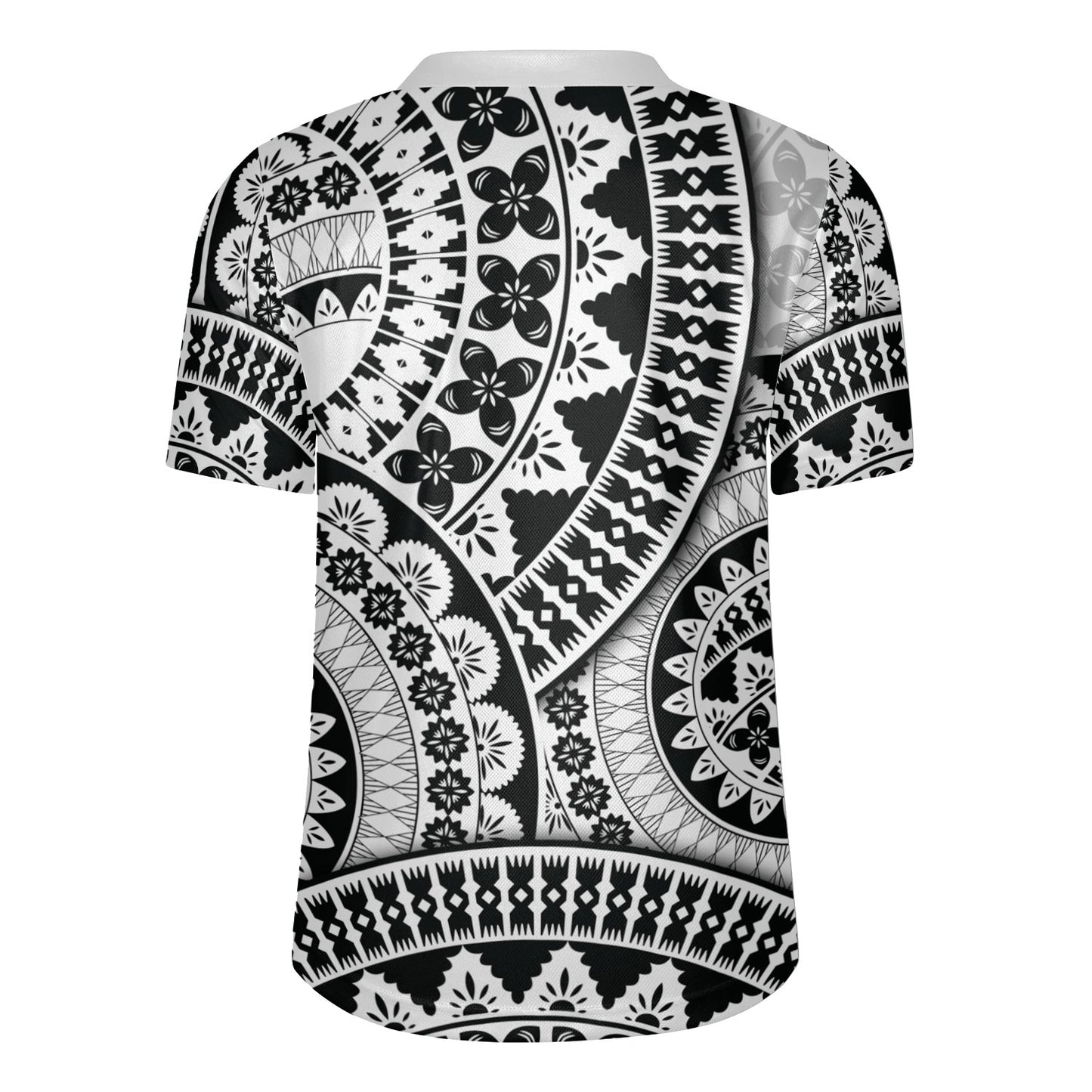 Fiji Rugby Jersey Bula Fijian Circle Pattern Design