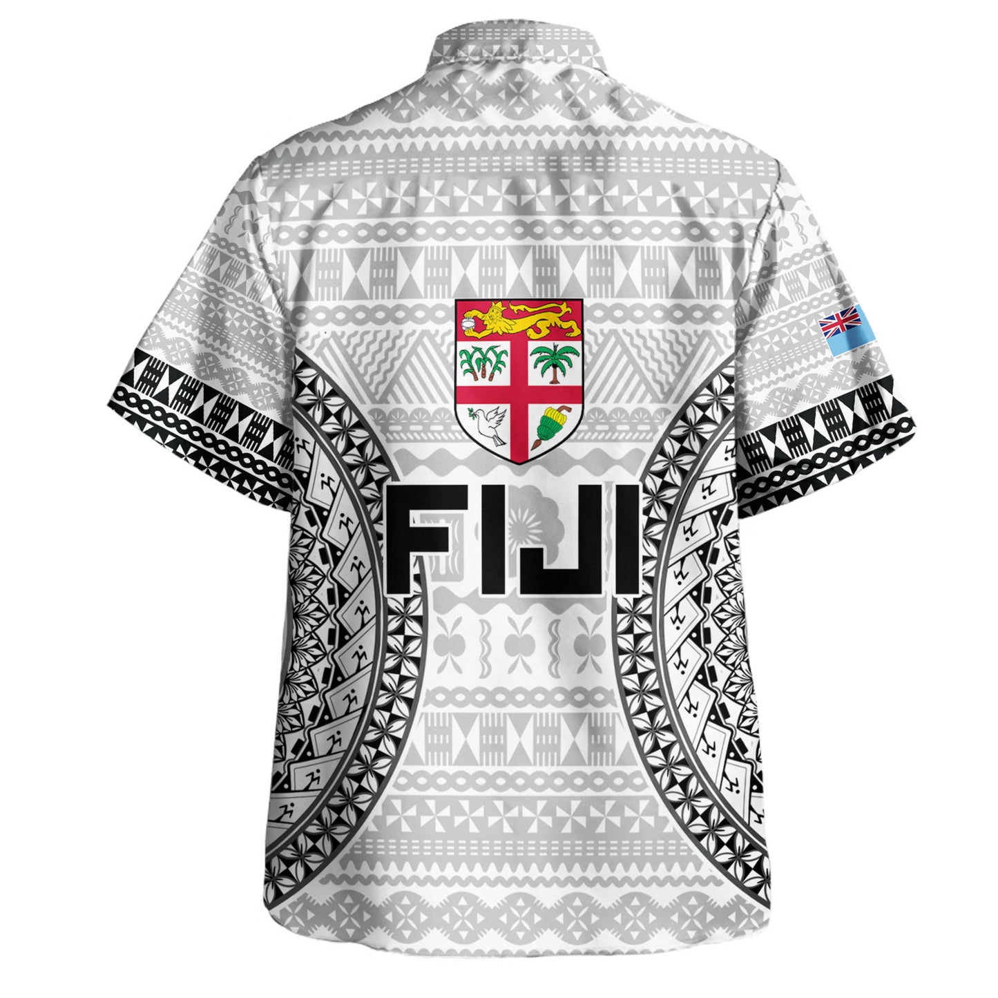 Vanuatu Custom Personalised Hawaiian Shirt Vanuatu Seal With Aboriginal Patterns Style