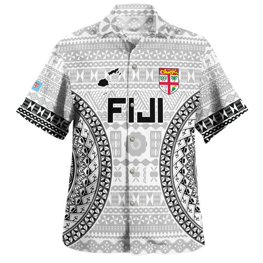Vanuatu Custom Personalised Hawaiian Shirt Vanuatu Seal With Aboriginal Patterns Style