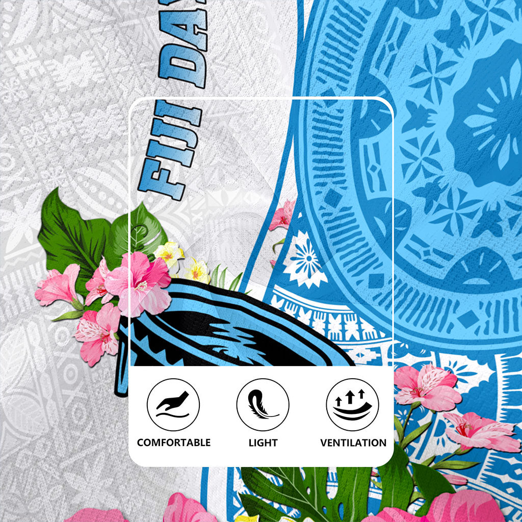 Fiji Rugby Jersey Fiji Day Tanoa Hibiscus Fijian Tapa Masi Pattern