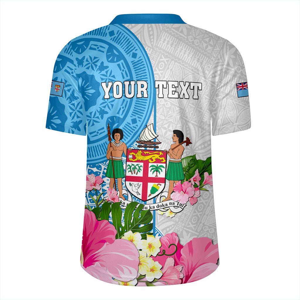 Fiji Rugby Jersey Fiji Day Tanoa Hibiscus Fijian Tapa Masi Pattern