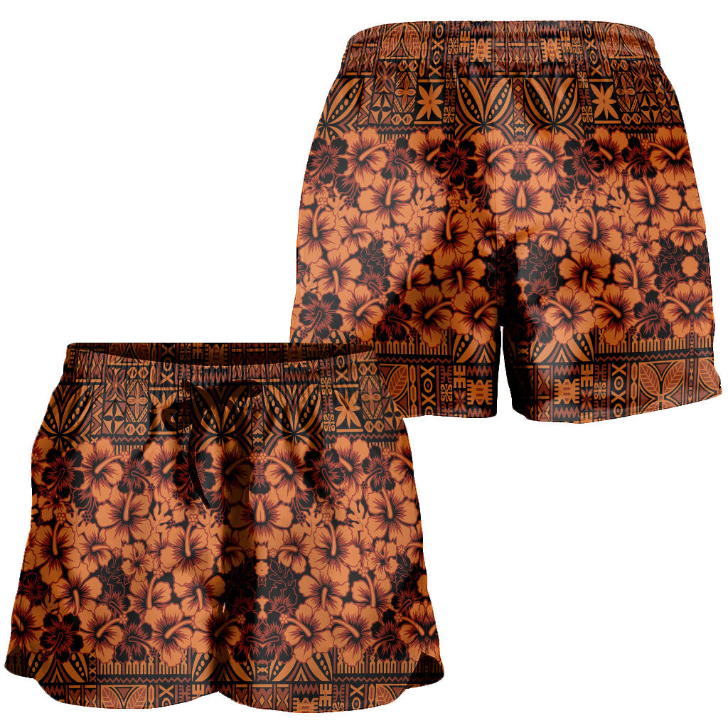 Fiji Women Shorts Hibiscus Festival