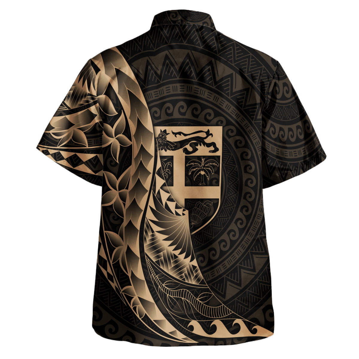 Fiji Custom Personalised Hawaiian Shirt Polynesian Pattern Style