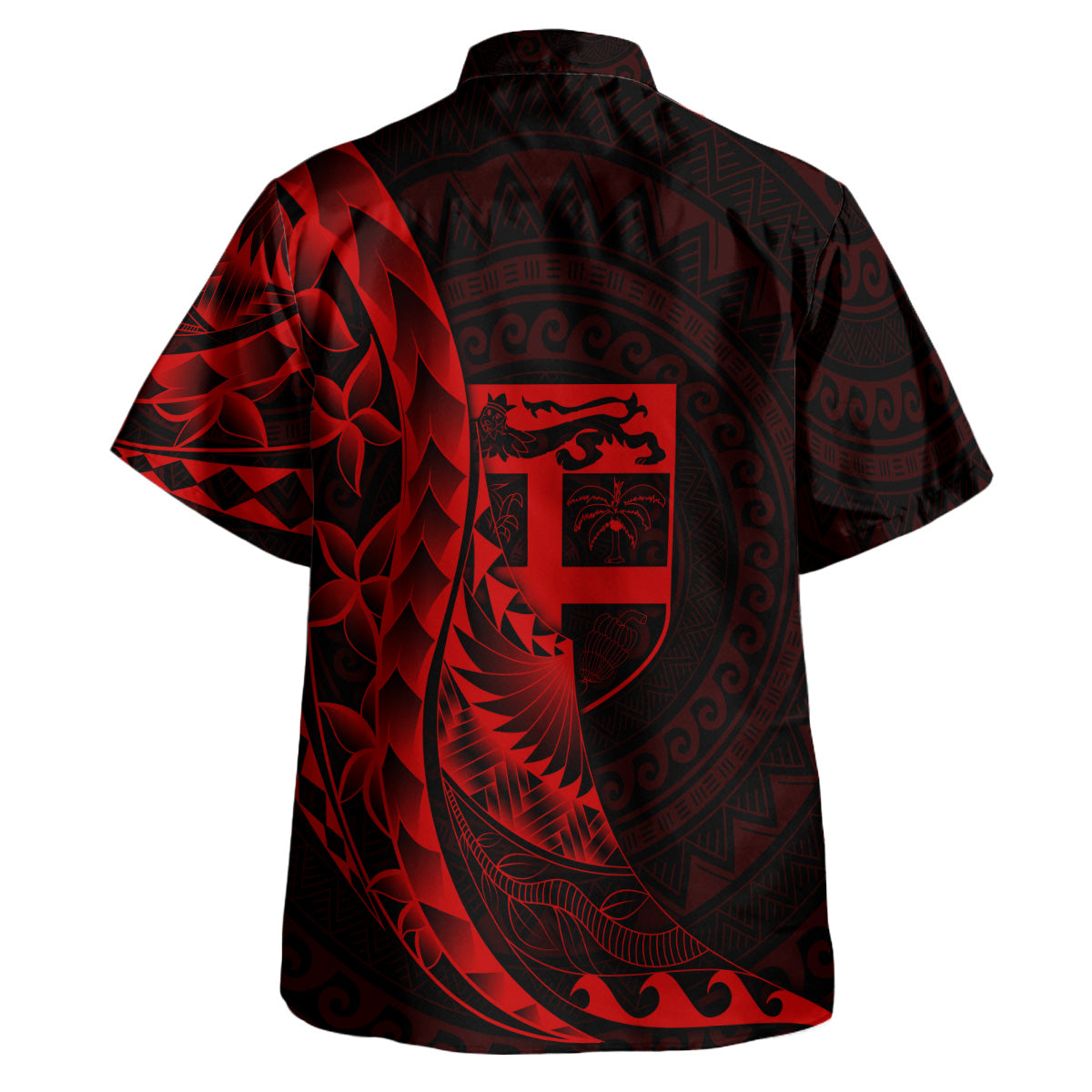 Fiji Custom Personalised Hawaiian Shirt Polynesian Pattern Style