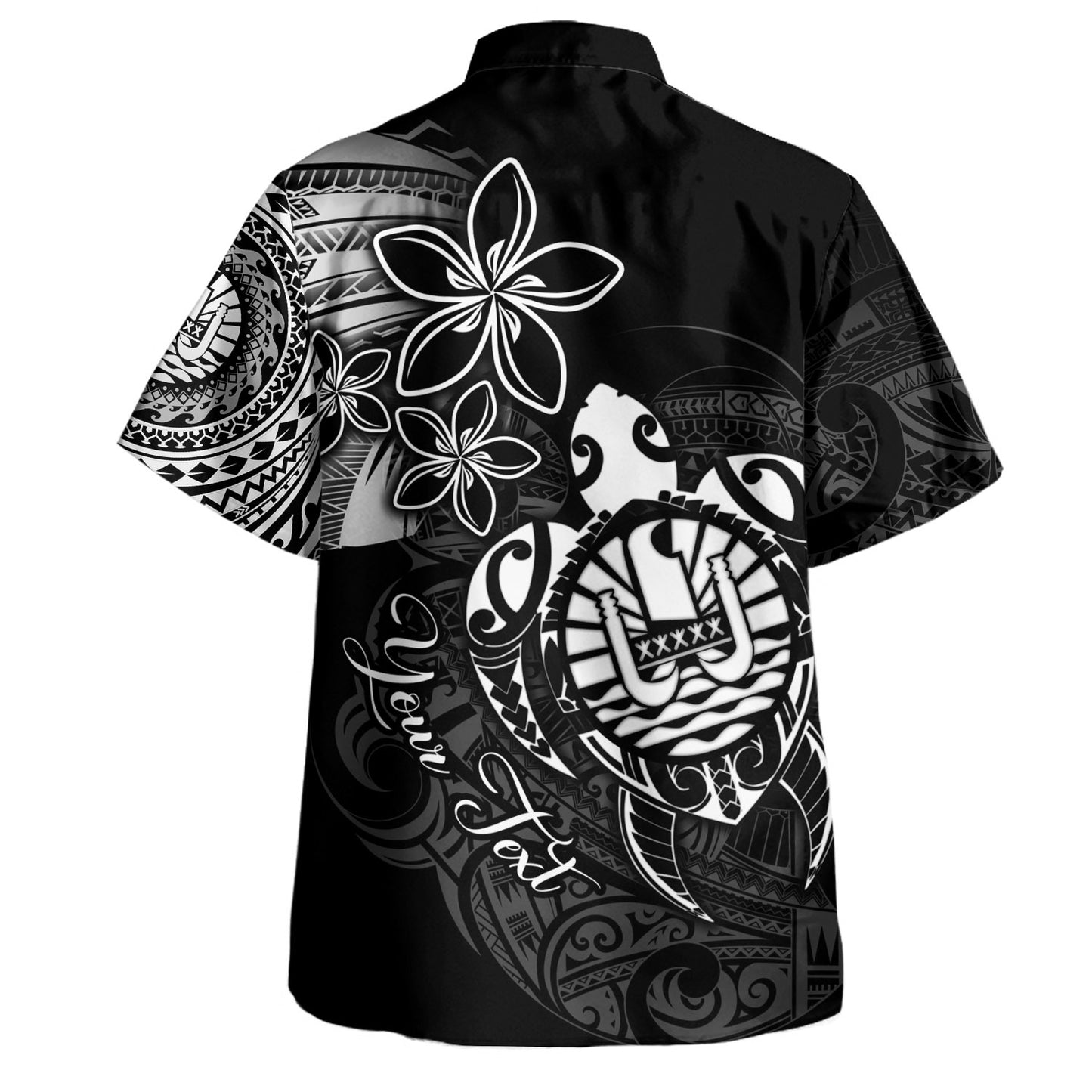 Tahiti Hawaiian Shirt Pattern Tribal