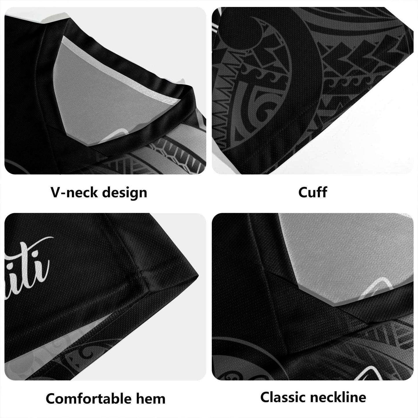 French Polynesia Custom Personalised Rugby Jersey Seal Turtle Plumeria Tribal Patterns