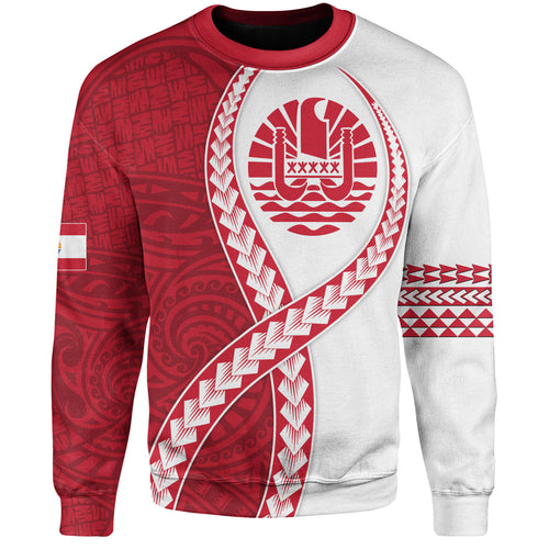 Tahiti Sweatshirt Tribal Polynesian In My Heart