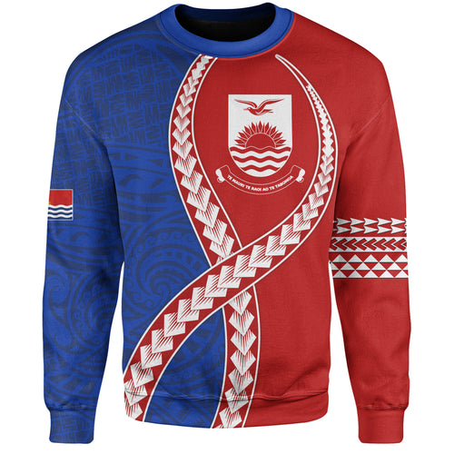 Kiribati Sweatshirt Tribal Polynesian In My Heart