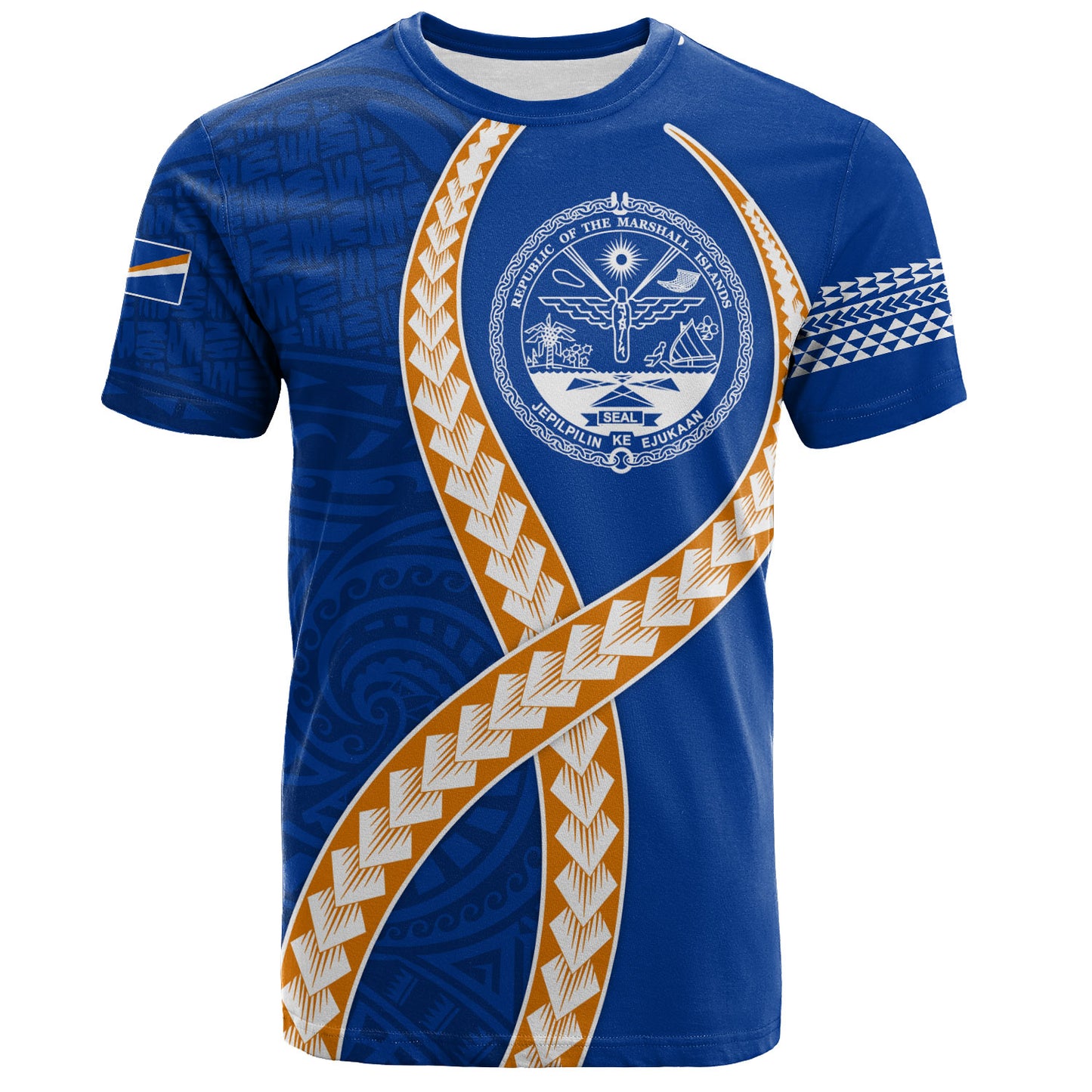 Marshall Islands T-Shirt Tribal Polynesian In My Heart
