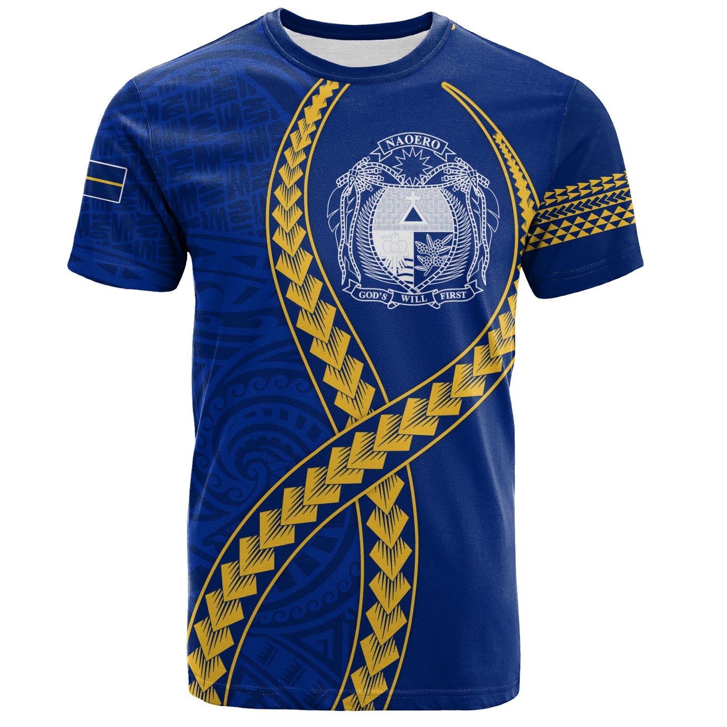 Nauru T-Shirt Tribal Polynesian In My Heart