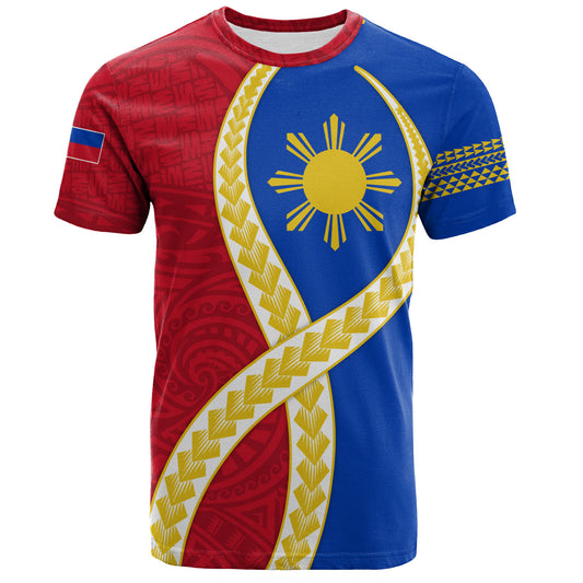 Philippines Filipinos T-Shirt Tribal Polynesian In My Heart